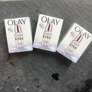 Olay Super EYES Daily Eye Serum - 5 Eye Serum Benefits In One - .45 FL OZ -3 PK
